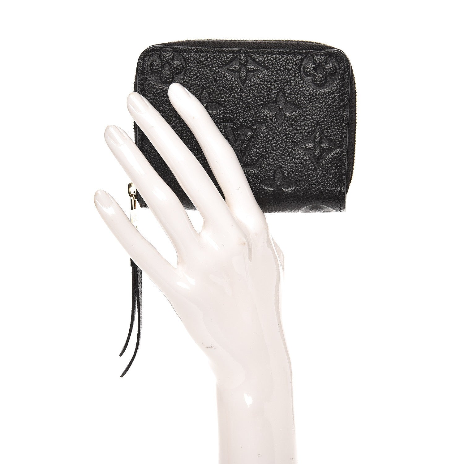 Louis Vuitton Empreinte Zippy Coin Purse Black 2 of 7
