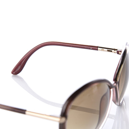 Tom Ford Round Sunglasses Brown 6 of 8