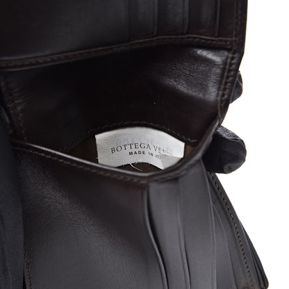 Bottega Veneta Nappa Intrecciato Bi-Fold Wallet Ebano 7 of 10