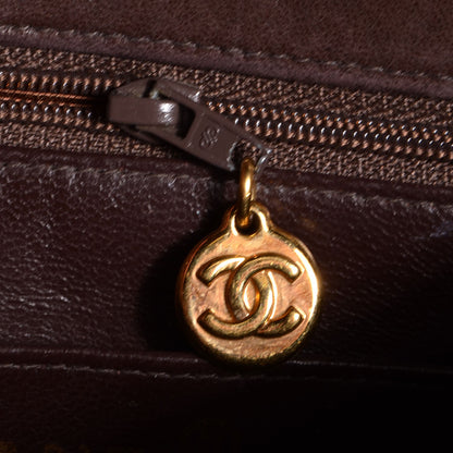 Chanel Lambskin Quilted Mini Square Flap Brown 10 of 10