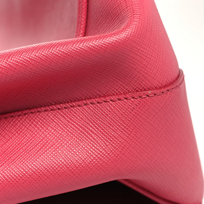 Prada Saffiano Large Galleria Double Zip Tote Peonia 14 of 19