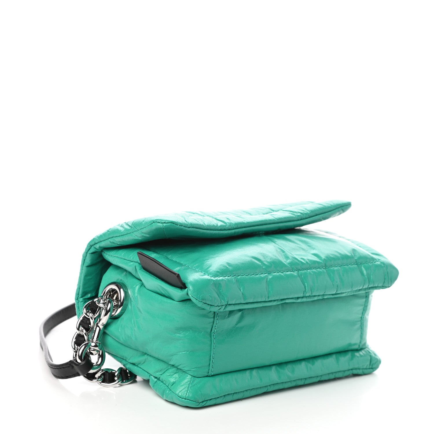 Marc Jacobs Lambskin The Mini Pillow Bag Emerald 4 of 9
