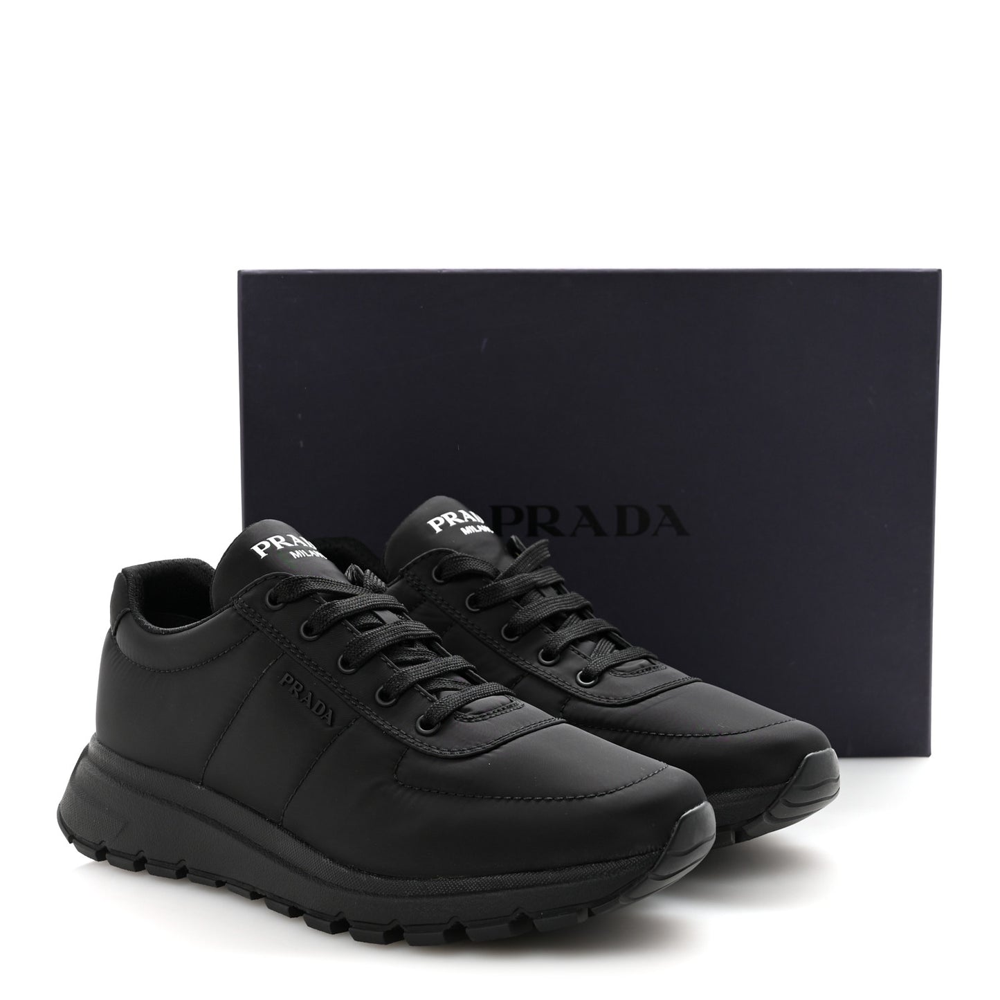 Re-Nylon Piuma Quilted Mens Sneakers 8.5 Black