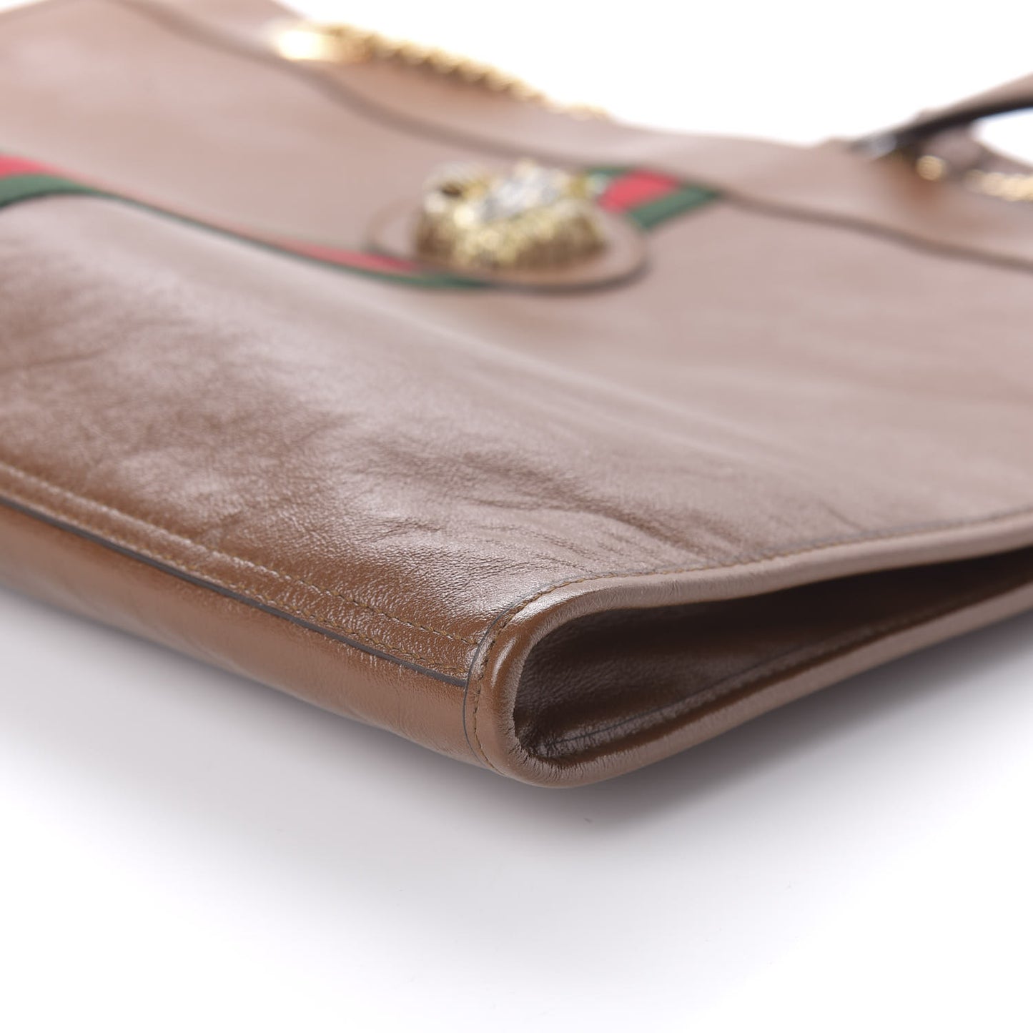Calfskin Large Rajah Chain Tote Cuir