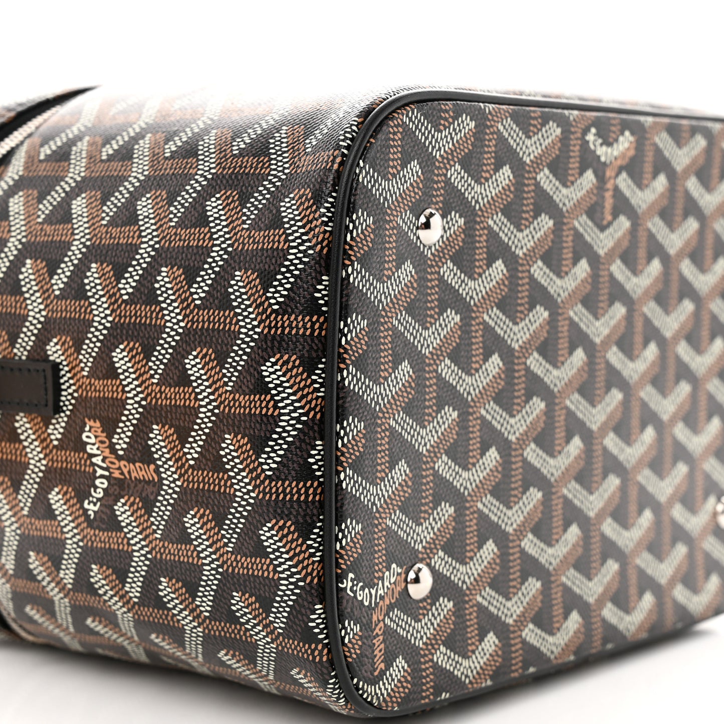 Goyardine Muse Vanity Case Black