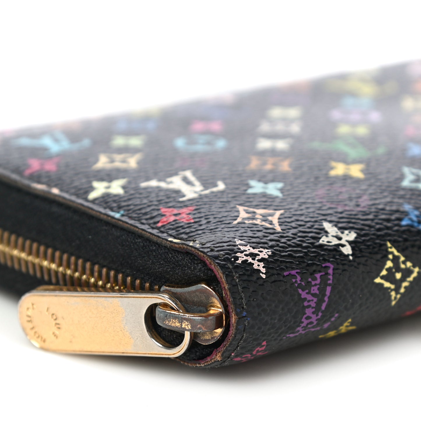 Monogram Multicolor Zippy Wallet Black Grenade
