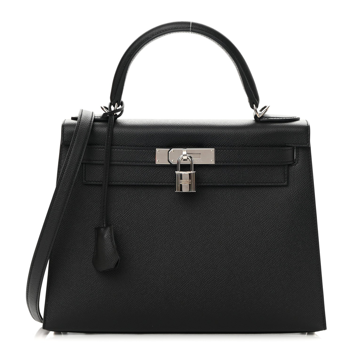 Hermes Epsom Kelly Sellier 28 Black 1 of 12