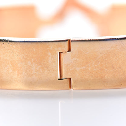 Hermes Enamel Narrow Clic Clac H Bracelet PM White 5 of 6