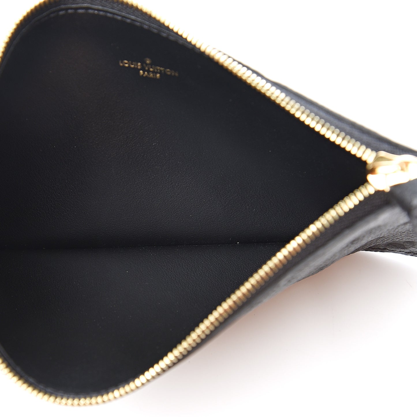 Empreinte Felicie Chain Wallet Zippered Insert Black
