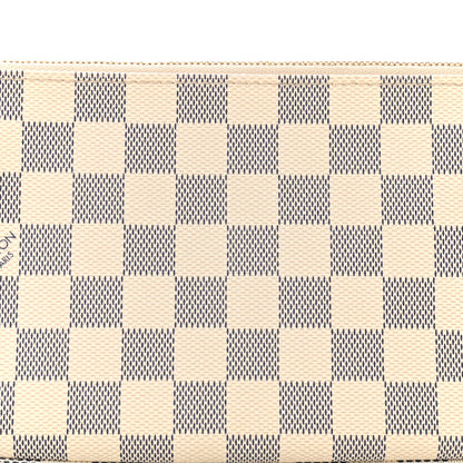 Louis Vuitton Damier Azur Pochette Accessories NM 7 of 9