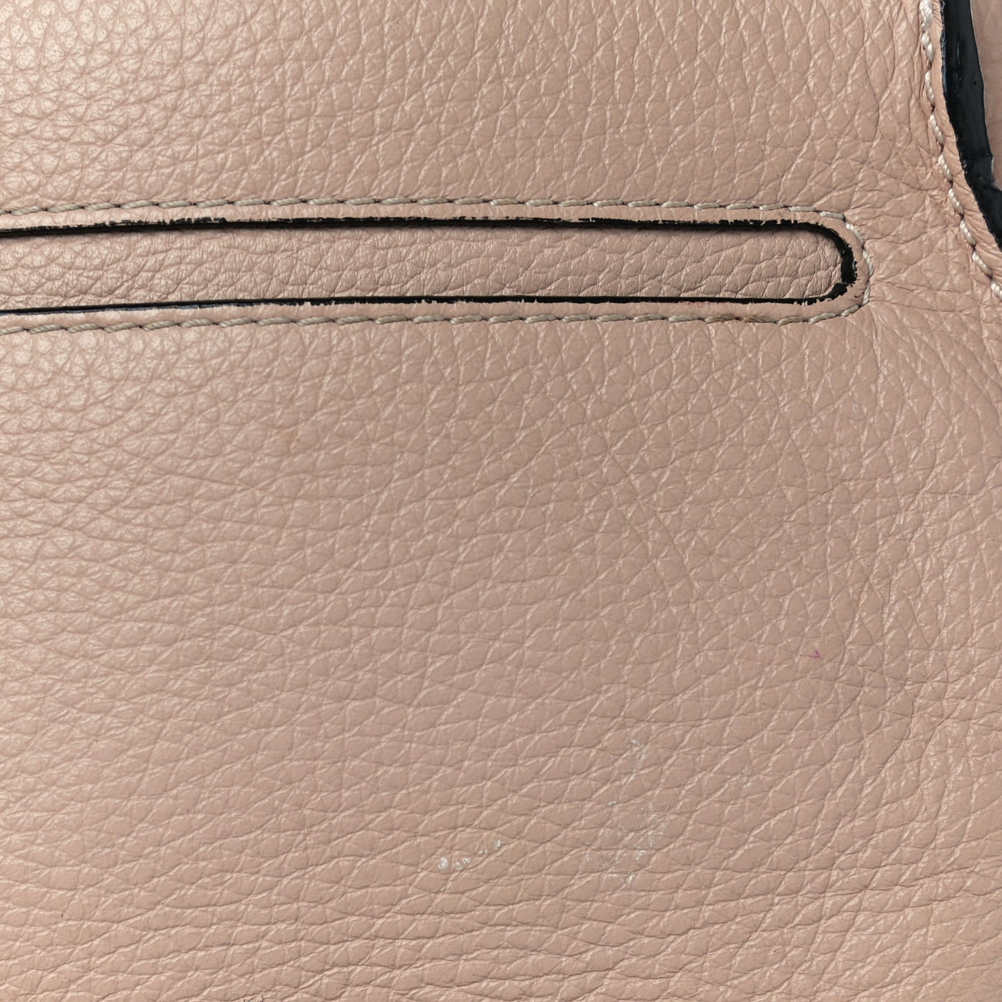 Calfskin Mini Marcie Round Crossbody Bag Blush Nude