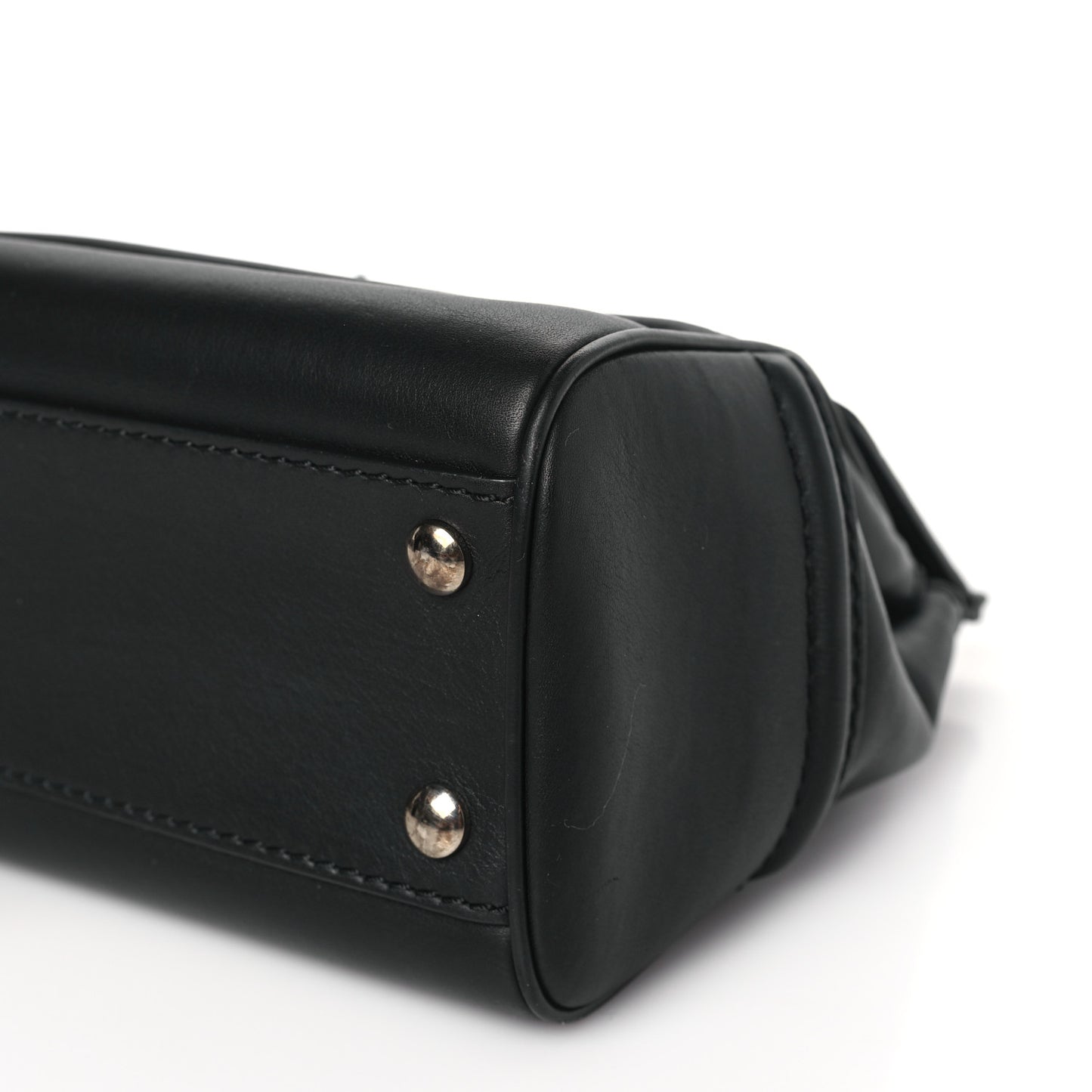 Calfskin Medium Palazzo Empire Bag Black