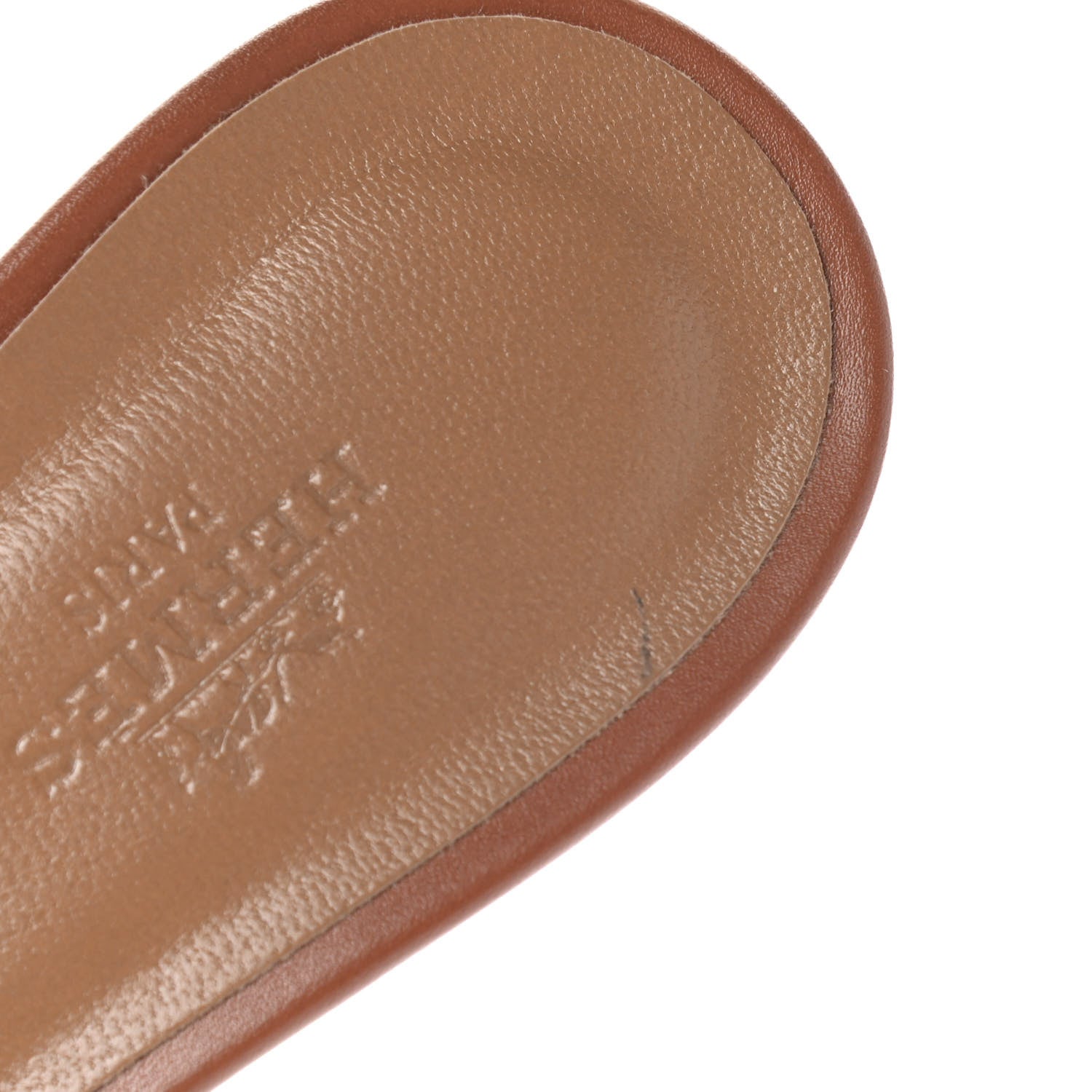 Hermes Calfskin Oasis Sandals 36 Gold 8 of 10