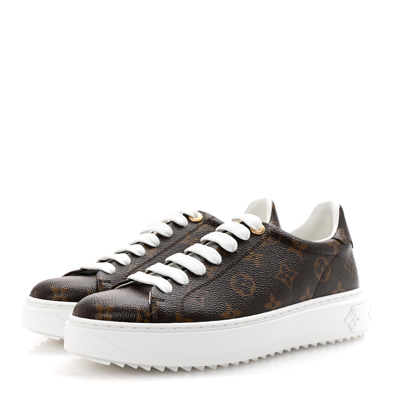 Louis Vuitton Monogram Time Out Sneakers 38.5 4 of 10