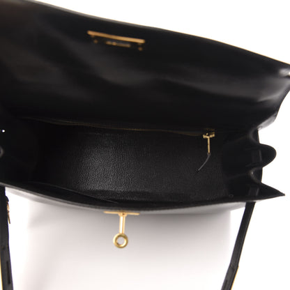 Hermes Box Kelly Sellier 28 Black 6 of 15