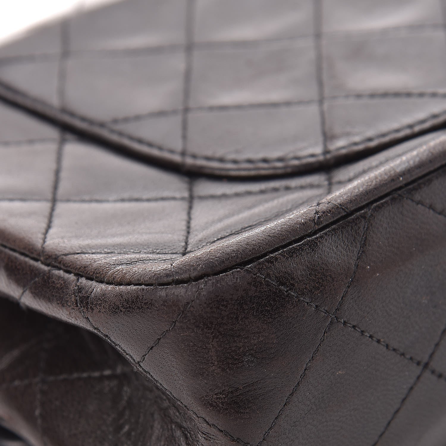 Chanel Lambskin Quilted Small Double Flap Black 13 of 14
