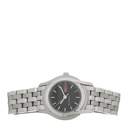 Gucci Stainless Steel 27mm 5500L Quartz Watch Black 2 of 4