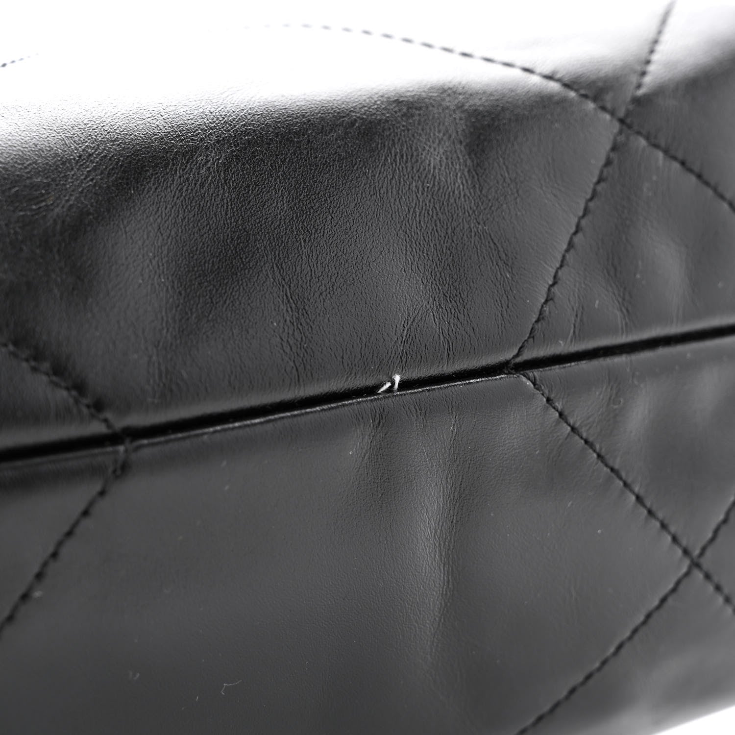 Chanel Shiny Calfskin Quilted Small Chanel 22 Black 13 of 14