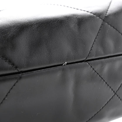 Chanel Shiny Calfskin Quilted Small Chanel 22 Black 13 of 14