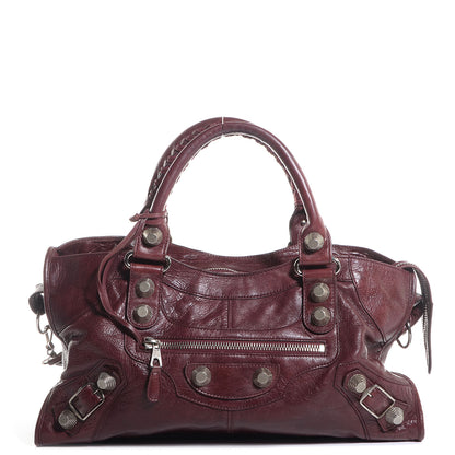 Balenciaga Agneau Giant 21 Silver Hardware Part Time Black Cherry 1 of 11