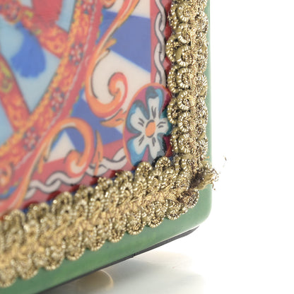Dolce & Gabbana Dauphine Crystal Embellished Teatro Dui Pupi Box Bag Multicolor 7 of 7