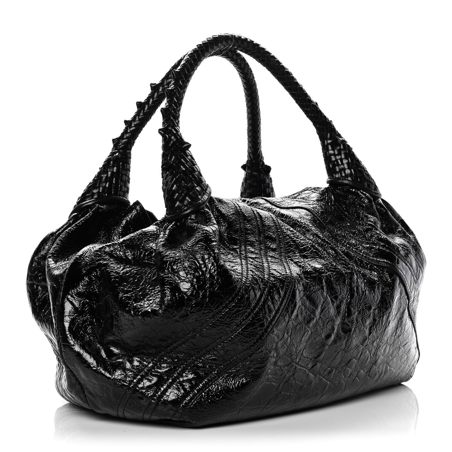 Fendi Crispe Vernice Spy Black 2 of 12