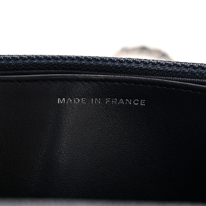 Chanel Caviar Quilted Wallet on Chain WOC Navy Blue 7 of 13