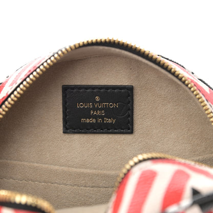Louis Vuitton Monogram Giant Crafty Boite Chapeau Souple PM Creme Rouge Black 6 of 11