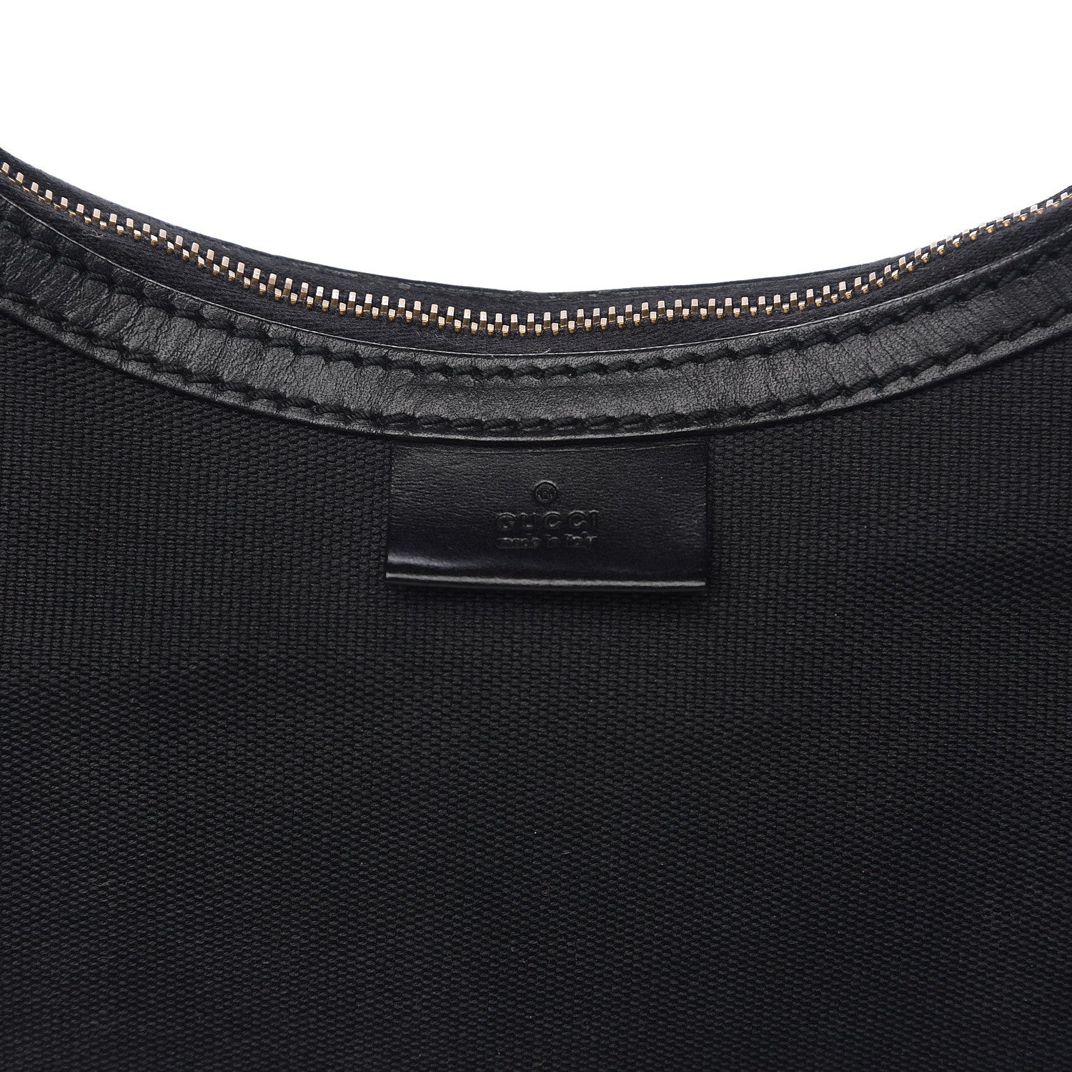 Gucci Canvas Web Hobo Black 7 of 9