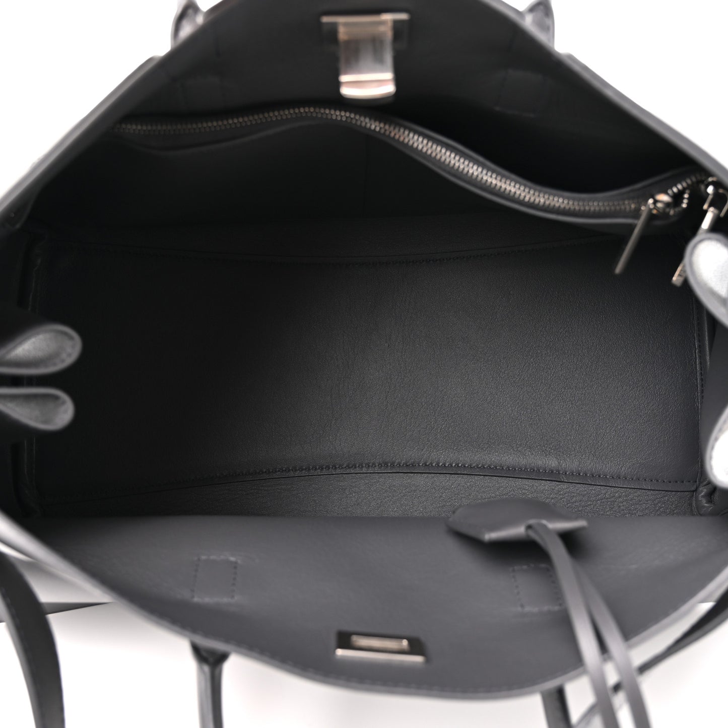 Smooth Calfskin Medium Bel Air Carry All Bag Grey