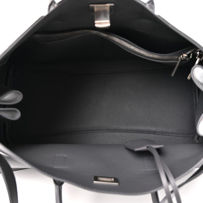 Balenciaga Smooth Calfskin Medium Bel Air Carry All Bag Grey 4 of 10