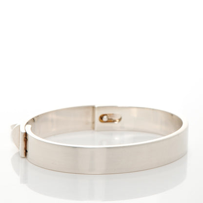 Hermes Sterling Silver PM Collier De Chien Bracelet LG 3 of 5