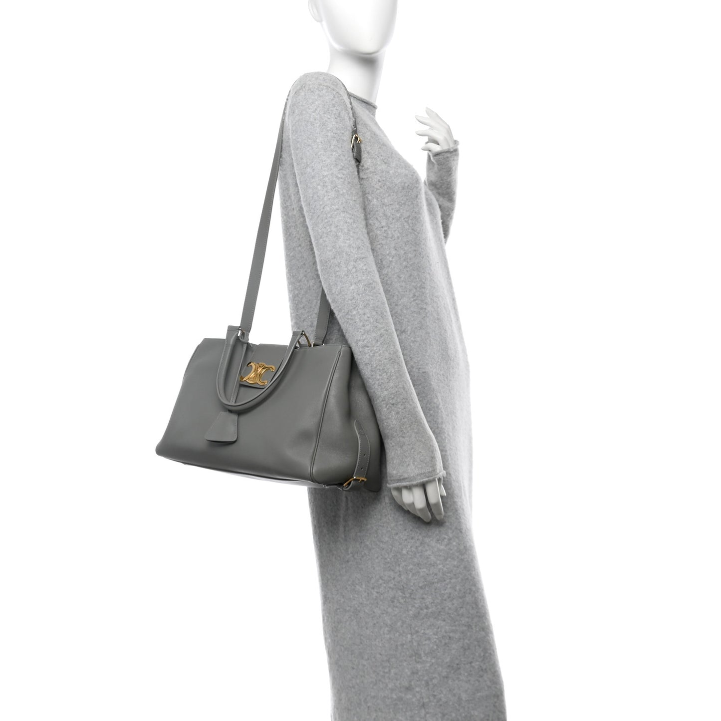 Supple Calfskin Medium Appoline Zinc