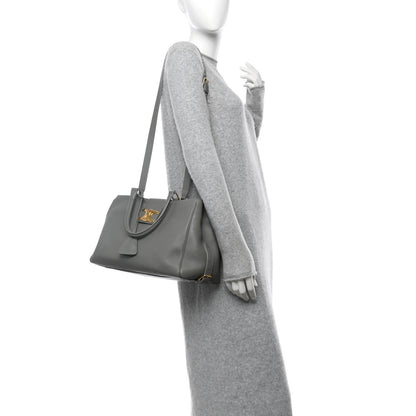 Celine Supple Calfskin Medium Appoline Zinc 2 of 10