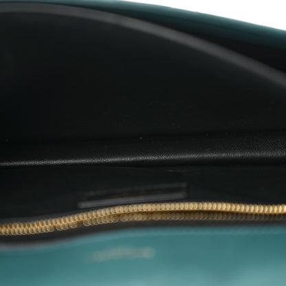 Saint Laurent Lambskin Quilted Mini Gaby Satchel Sea Turquoise 5 of 16