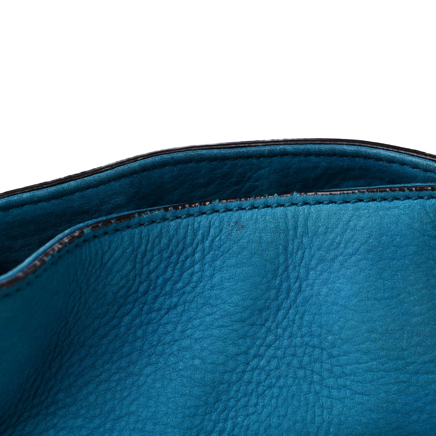 Vitello Range Medium Soho Chain Shoulder Bag Deep Cobalt