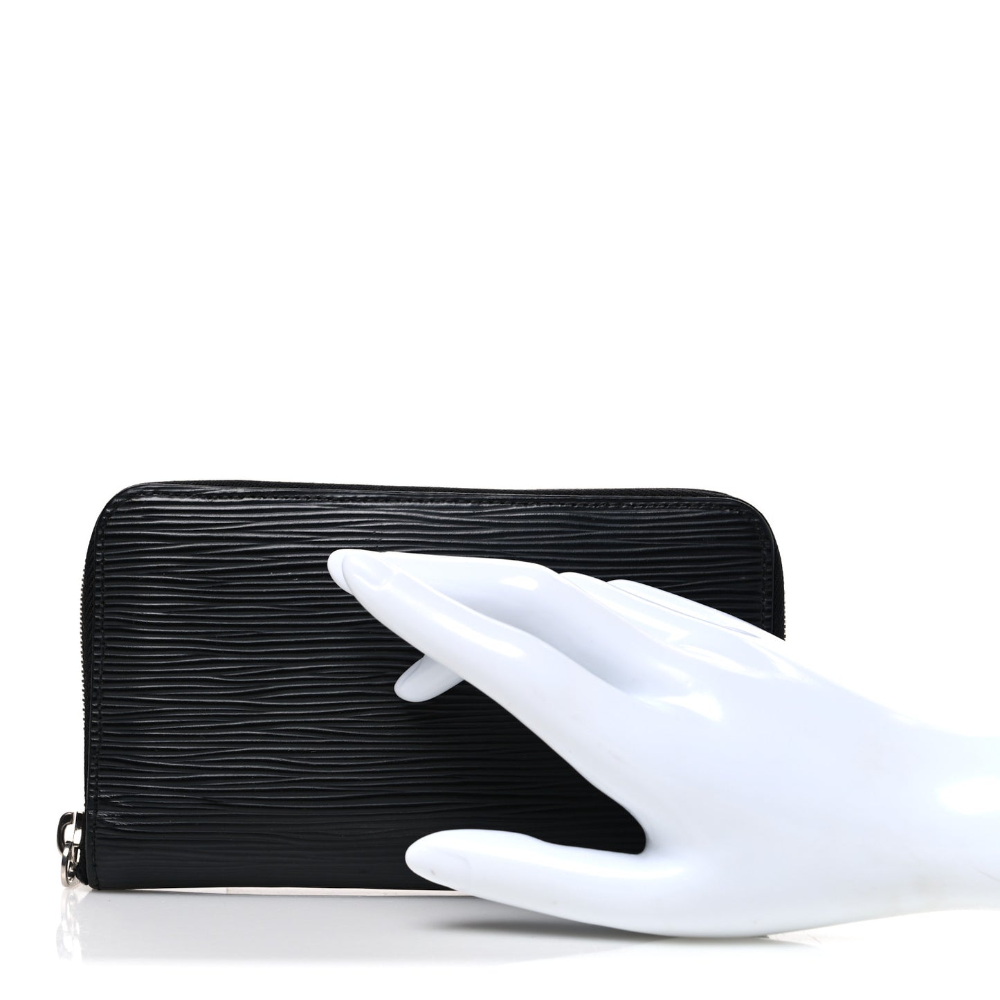 Epi Zippy Compact Wallet Black