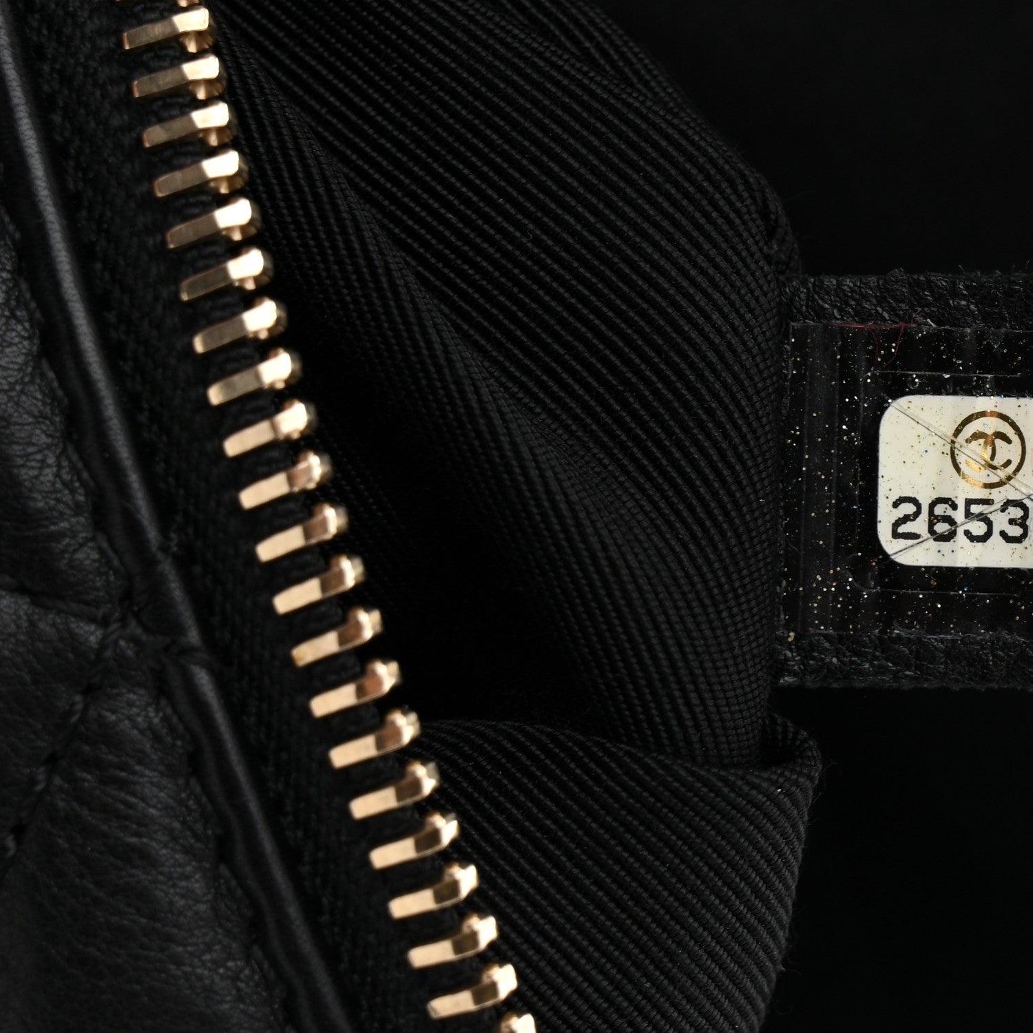 Chanel Calfskin Quilted Banane Waist Bag Fanny Pack Black 7 of 10