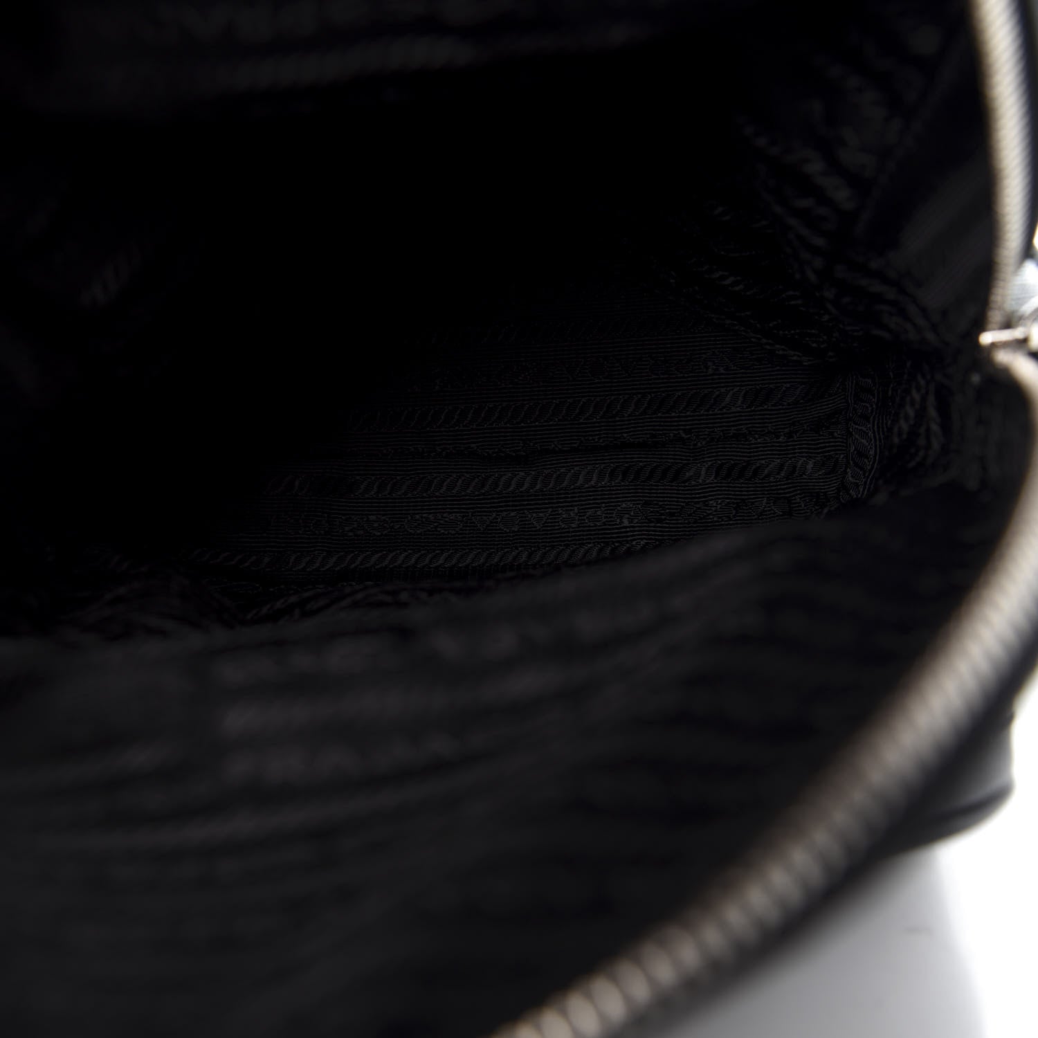 Prada Saffiano Sling Backpack Black 4 of 8