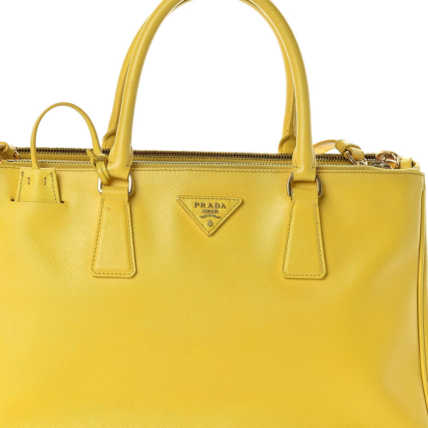 Saffiano Medium Galleria Double Zip Tote
