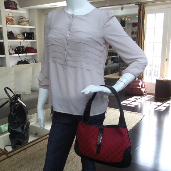 Monogram Jackie O Red