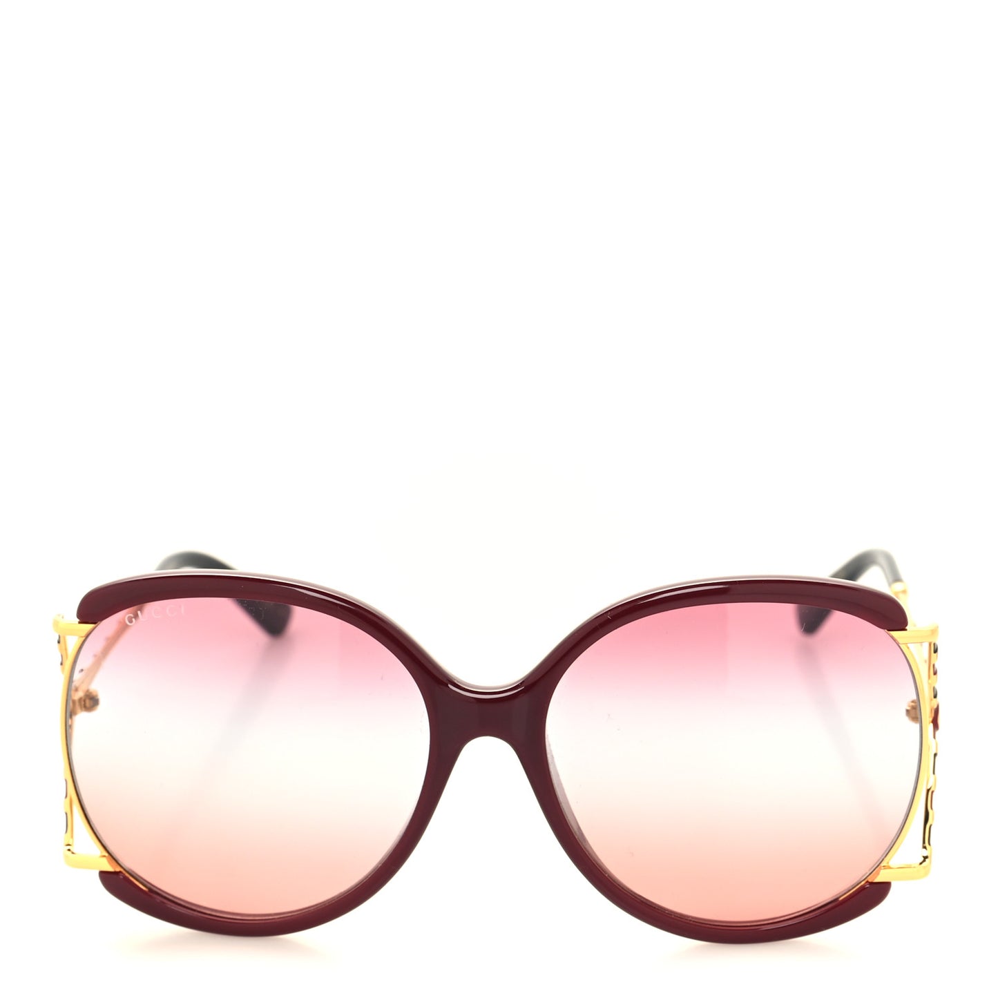 Metal Square Frame GG0594SA Sunglasses Red