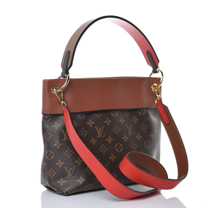 Louis Vuitton Monogram Tuileries Besace Caramel Rouge 3 of 12