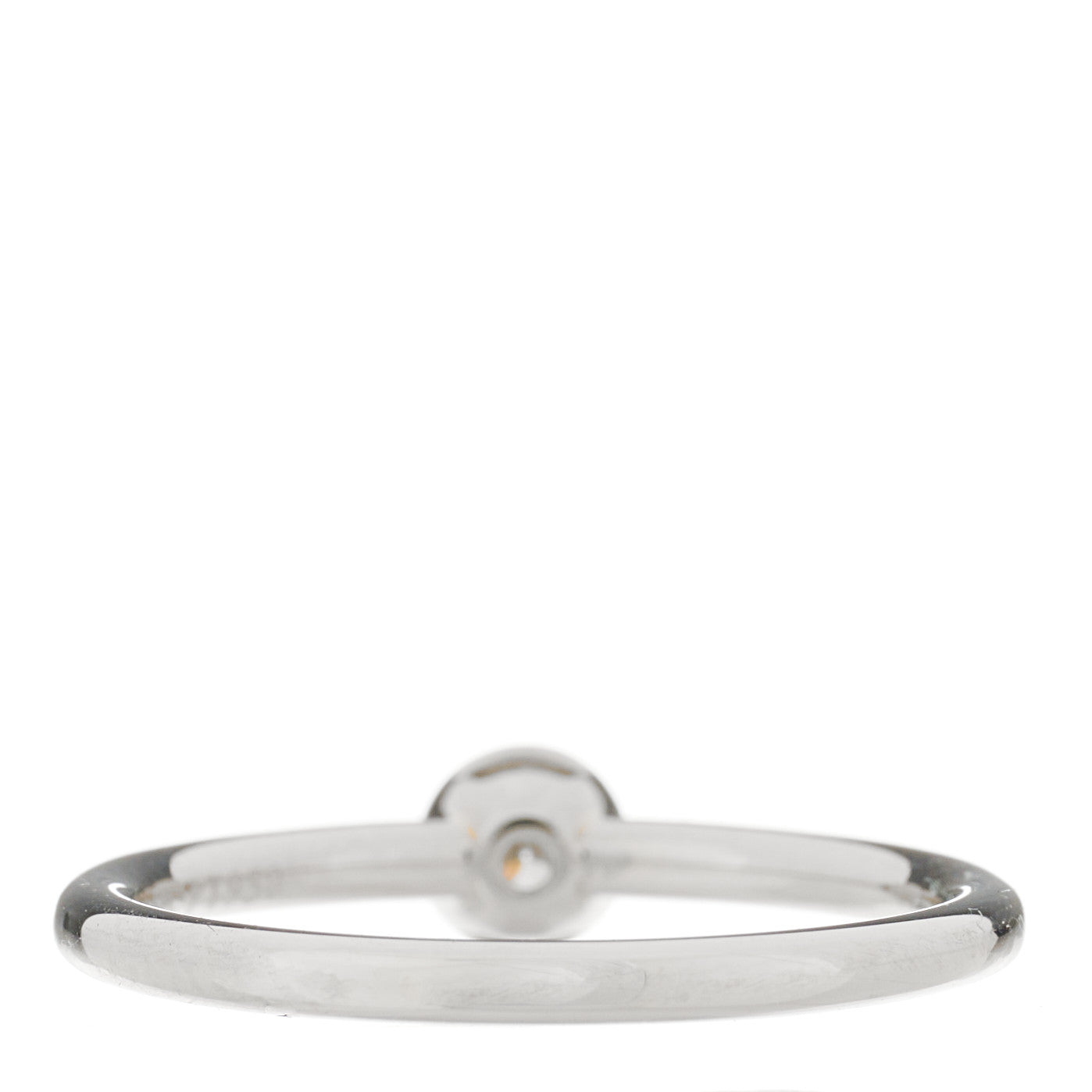 Tiffany Platinum Diamond .16ct Bezet Ring 49 5 2 of 5