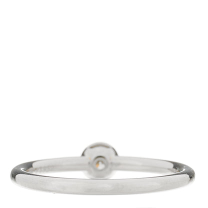 Tiffany Platinum Diamond .16ct Bezet Ring 49 5 2 of 5
