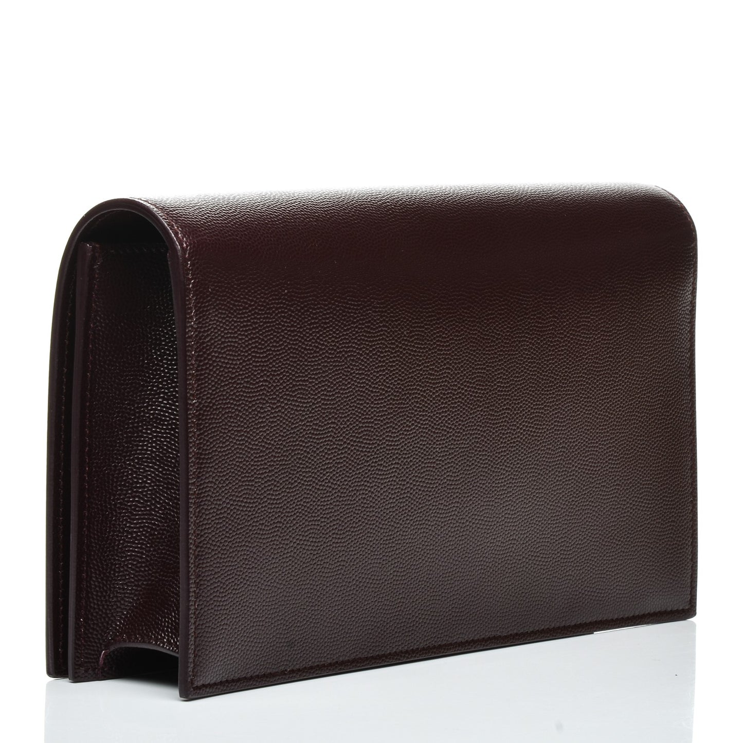 Grain De Poudre Classic Monogram Clutch Amaranto