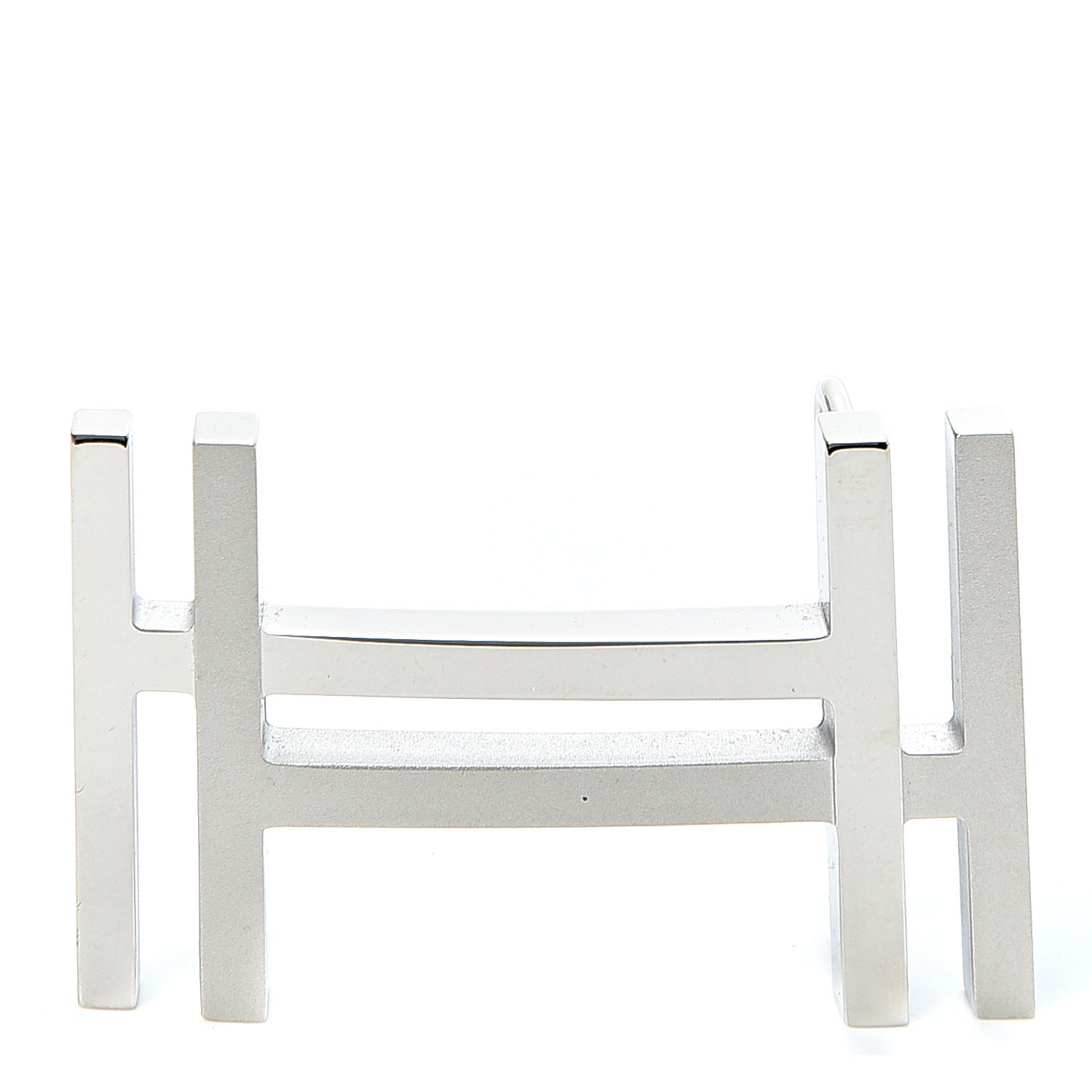 Palladium Au Carre 32mm Double H Belt Buckle