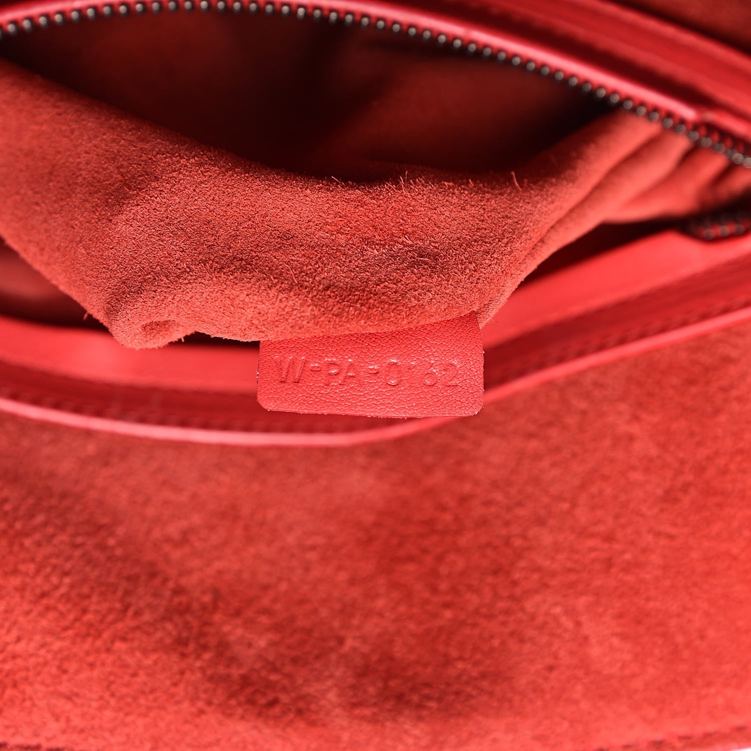 Celine Supple Calfskin Medium Phantom Luggage Vermillion 7 of 18