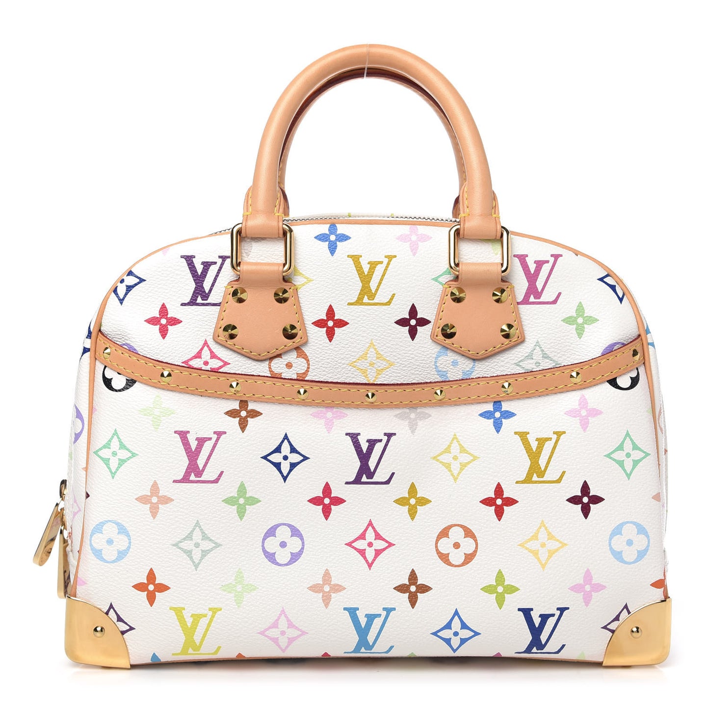Monogram Multicolor Trouville White
