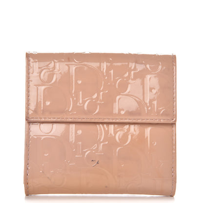 Christian Dior Patent Ultimate Compact Wallet Light Pink 1 of 11